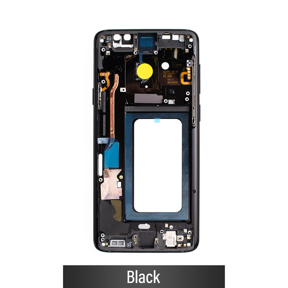 Chassis Mid Frame Cover Replacement Assembly for Samsung Galaxy S9 Plus G965F-Black Chassis Mid Frame Cover Replacement Assembly for Samsung Galaxy S9 Plus G965F-Black